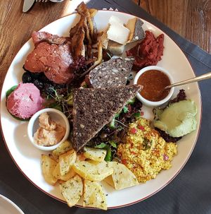 Breakfast (weekend only) at Vegan Dükkan Lokanta - The Eatery in Istanbul