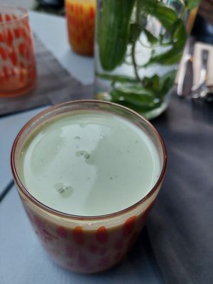 cashew ayran at Vegan Dükkan Lokanta - The Eatery in Istanbul