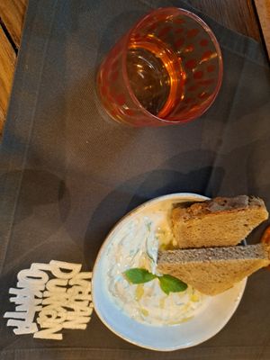 Cashew tsatsiki at Vegan Dükkan Lokanta - The Eatery in Istanbul