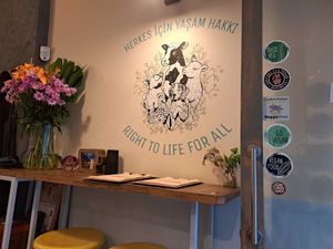 Deco at Vegan Dükkan Lokanta - The Eatery in Istanbul