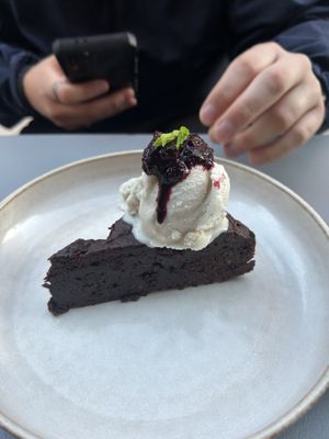 Brownie  at Vegan Dükkan Lokanta - The Eatery in Istanbul