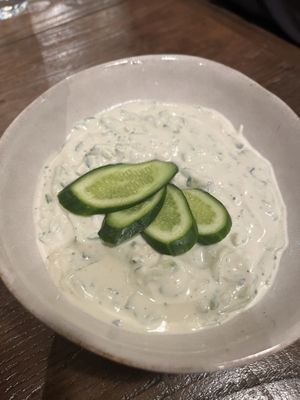 Cashew Tatziki  at Vegan Dükkan Lokanta - The Eatery in Istanbul