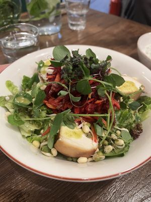 Beetroot saladd  at Vegan Dükkan Lokanta - The Eatery in Istanbul