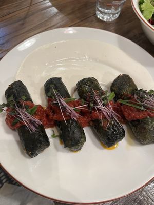 Stuffed chard  at Vegan Dükkan Lokanta - The Eatery in Istanbul
