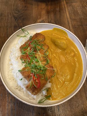 Tofu katsu curryy  at Vegan Dükkan Lokanta - The Eatery in Istanbul