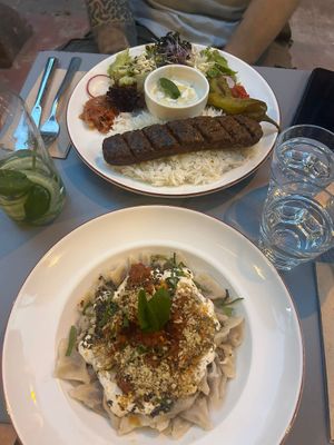 Adana Kebap & Mantı at Vegan Dükkan Lokanta - The Eatery in Istanbul