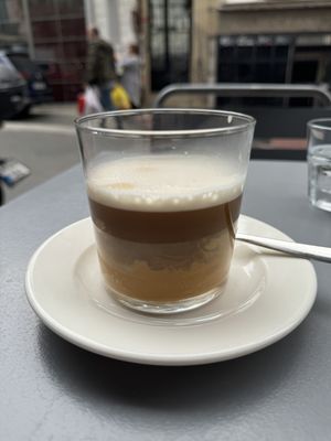 Peanut butter latte  at Vegan Dükkan Lokanta - The Eatery in Istanbul