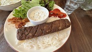 Vegan Adana kebab   at Vegan Dükkan Lokanta - The Eatery in Istanbul