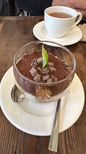 Vegan tiramisu 👌  at Vegan Dükkan Lokanta - The Eatery in Istanbul