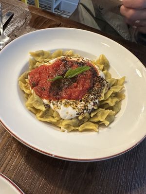 Lentil ravioli   at Vegan Dükkan Lokanta - The Eatery in Istanbul