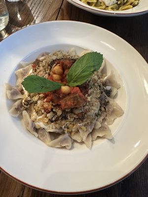 Soy ravioli   at Vegan Dükkan Lokanta - The Eatery in Istanbul