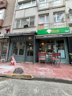 Next to the Vegan Dükkan shop. at Vegan Dükkan Lokanta - The Eatery in Istanbul
