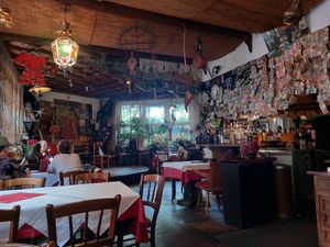 Interior of the restaurant at Andalucia  in Mannheim