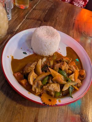 Pad Nam Prik Pao at Zaap Thai Street Food in Sheffield