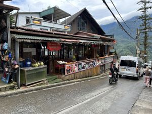 Front of the building  at Good Morning Vietnam in Sapa