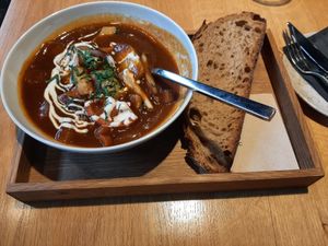 Vegan Gulasch 🤤 at Yamm in Vienna