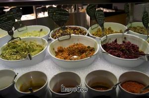 buffet at Yamm in Vienna