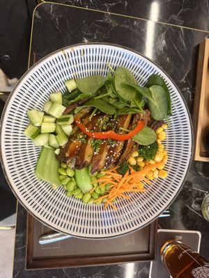  Vegan duck   at Makani in Linz