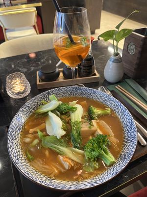 Korean soup  at Makani in Linz