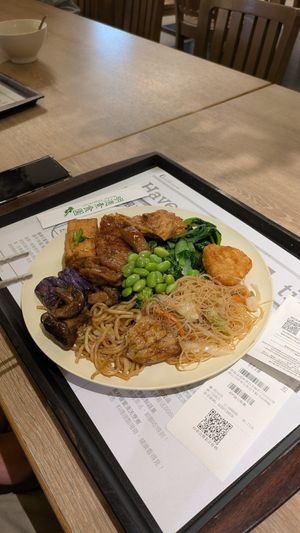 Veggie buffetve at Minder Vegetarian 明德素食 - Q Square Mall in Taipei