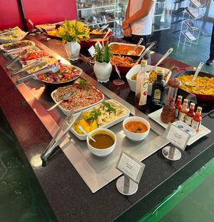 The buffet    at Utopia Café e Bistrô in Brasilia