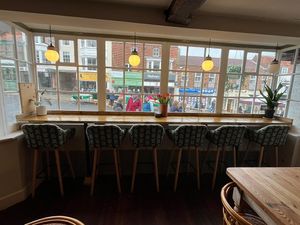 Nice place to sit and watch the world go by.  at The Tinker's Granddaughter in Lymington