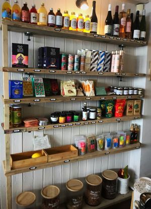 Some of the deli items   at The Tinker's Granddaughter in Lymington