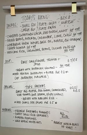 Today’s menu 👌   at The Tinker's Granddaughter in Lymington