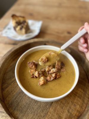 Vegetable soup   at The Tinker's Granddaughter in Lymington