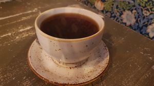 Americano at Strawberry Lounge in Alnwick