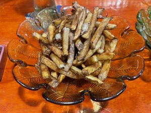 Side of fries, $2  at Garage Sale in Phnom Penh