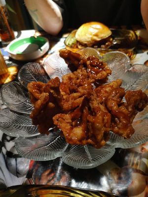 Best wings around at Garage Sale in Phnom Penh