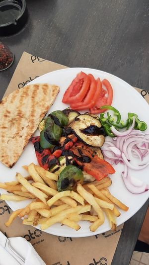 Gyros vegan. at Piato in Crete