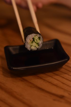 Cucumber Hosomaki at Odessa in Albufeira