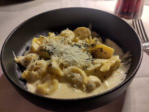 Hausgemachte Pasta at Hotel Ristorante Cesare in San Marino City