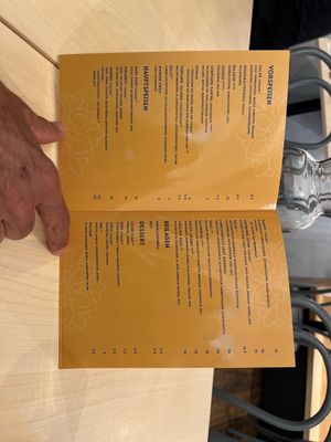 Menue   at Lolo & Lola in Vienna