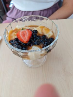 Taho: Silk tofu, tapioka, caramel at Lolo & Lola in Vienna