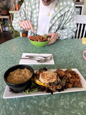 Incredible tempeh!   at Green Door Cafe in Astoria