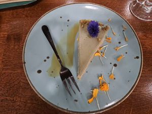 Cheesecake at Pink in Warsaw