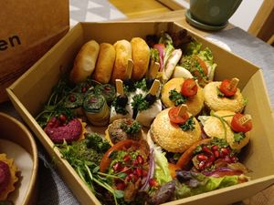 New Year's set #Veganuary at Pink in Warsaw