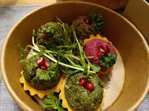 New Year's set #Veganuary at Pink in Warsaw