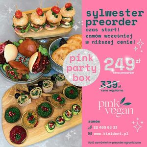 New Year's set #Veganuary at Pink in Warsaw