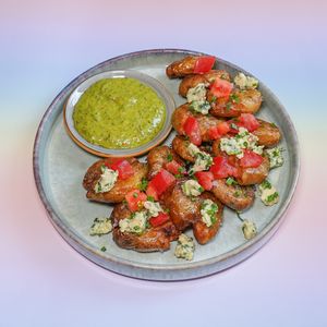 French potatoes at Pink in Warsaw