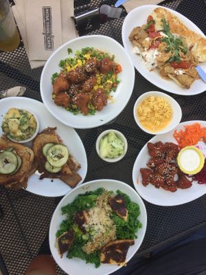 We really went for it that day.   Native Foods is always delicious and I will always eat there if I’m in a city that has one!  at Native Foods in Tigard