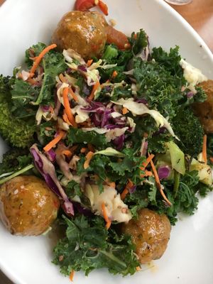Falafel kale salad at Native Foods in Tigard