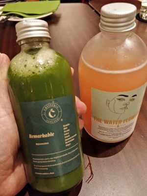 Remarkable and The Water Flower at Cultivate Cafe in Central Singapore