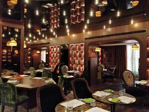 Restaurant interior decor at Cultivate Cafe in Central Singapore