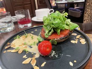 Portobello mushroom  at Cultivate Cafe in Central Singapore