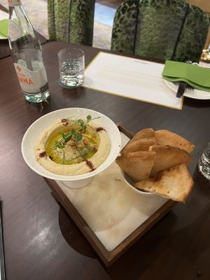 Hummus  at Cultivate Cafe in Central Singapore