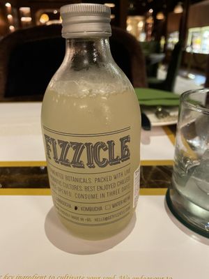 Tropical kombucha was pineapple cardamom.  Very good    at Cultivate Cafe in Central Singapore